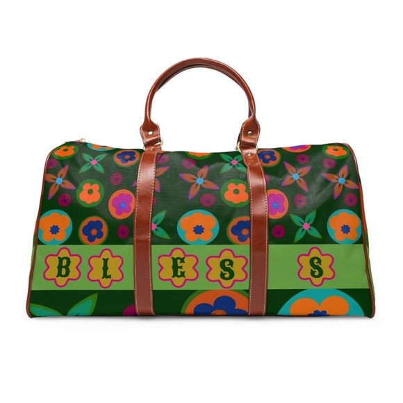 BlessedGreen Florella MonogramTravel Bag